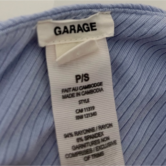 Garage Summer Crop Top - Picture 2 of 5